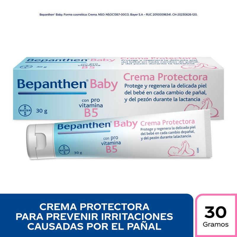 BEPANTHEN - Crema Bepanthen Baby Protectora Envase 30 g