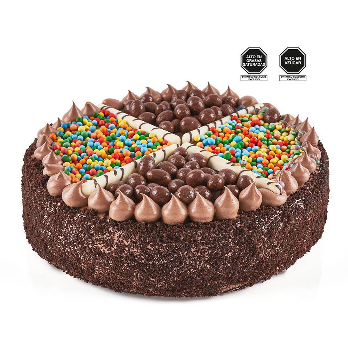 PRECIO UNO - Torta Arcoiris Mediana