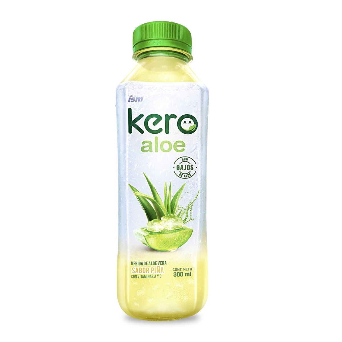 KERO - Bebida Kero Aloe Vera Piña Botella 300 mL