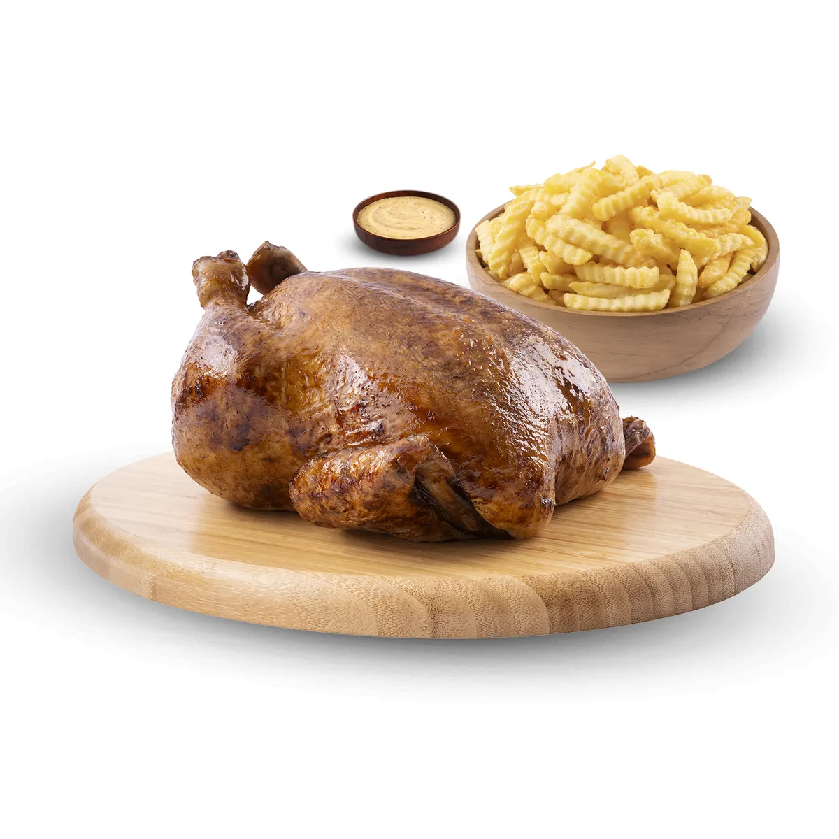 TOTTUS - Pollo Rostizado + Porción De Papas + Ají