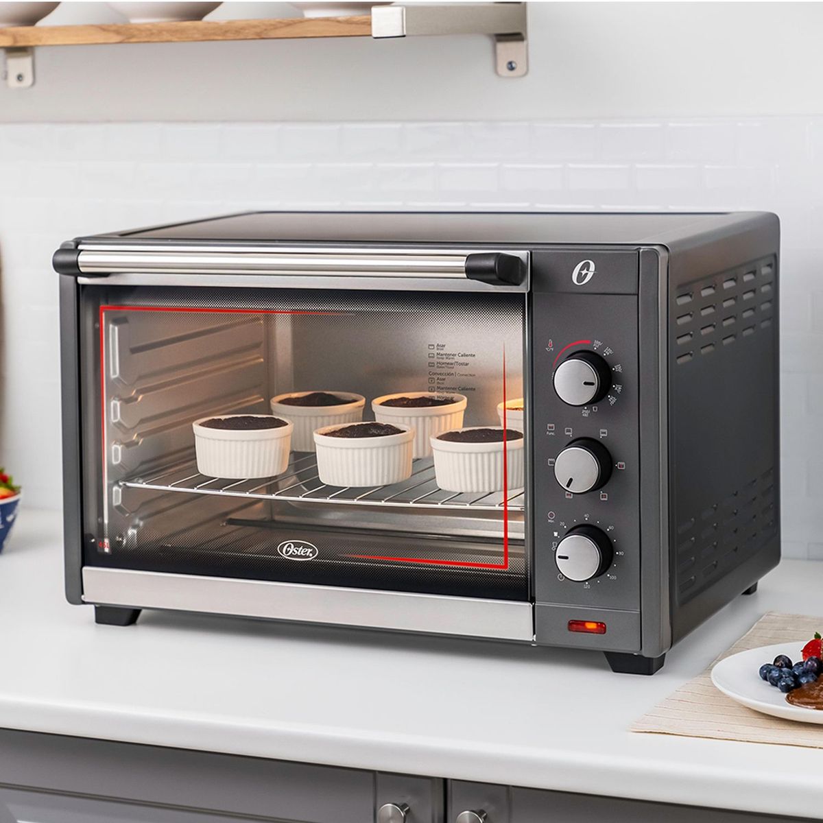 OSTER - Horno Tostador Oster con Conveccion 45Lts Luz Inter Oster