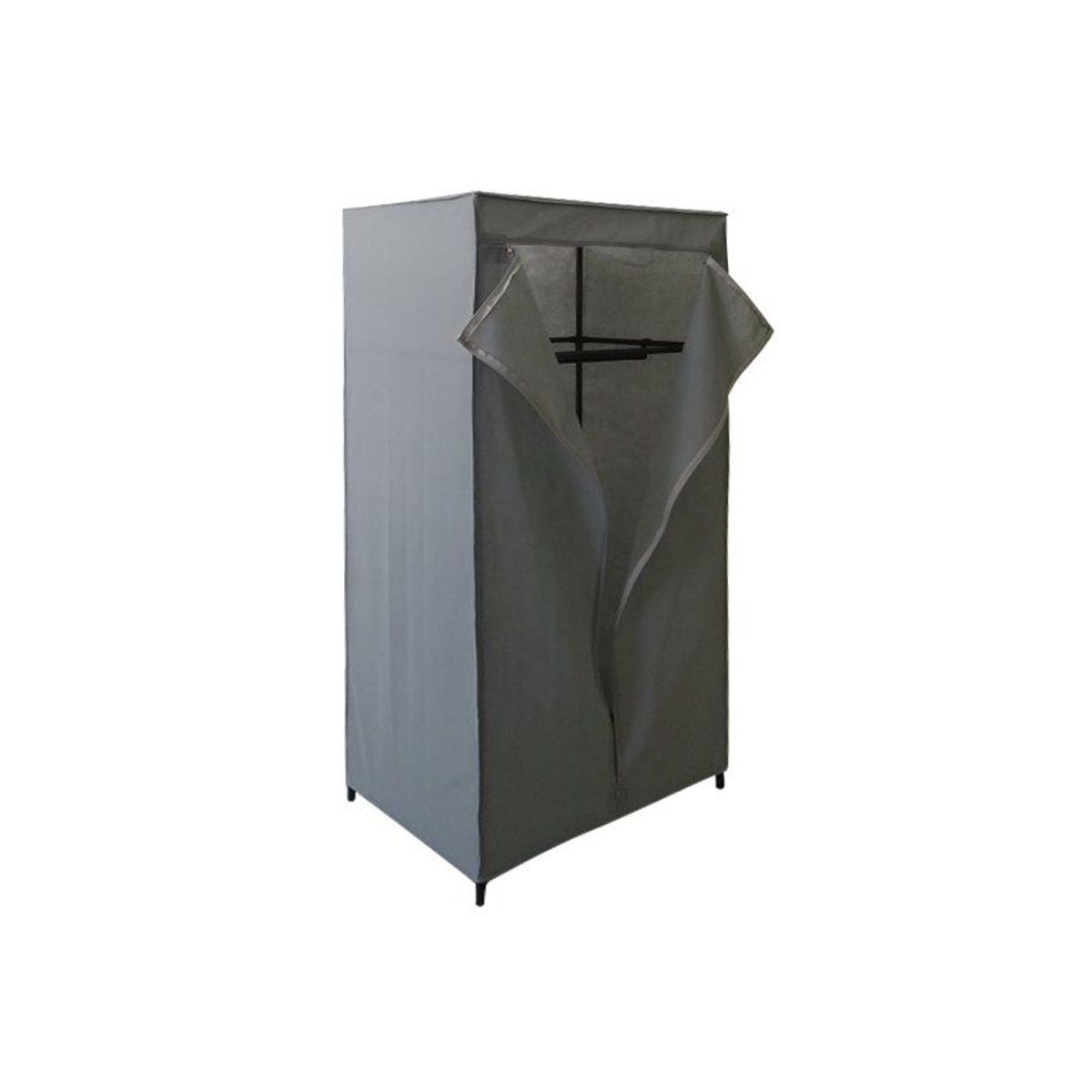 PRECIO UNO - CLOSET ARMABLE UN ESTANTE GRIS