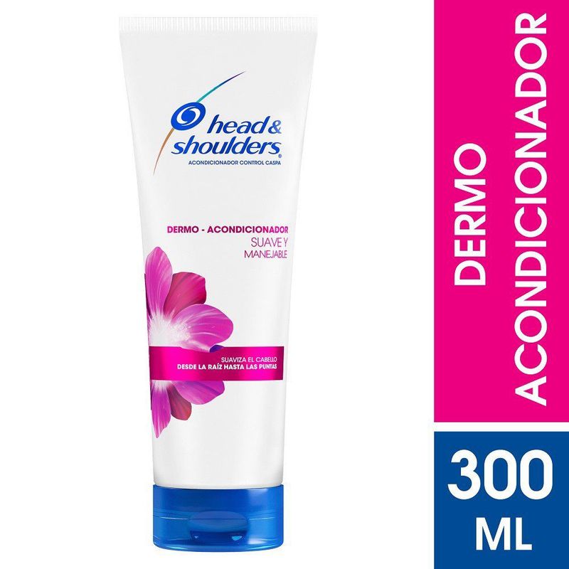 HEAD SHOULDERS - Dermo Acondicionador Suave y Manejable 2 en 1