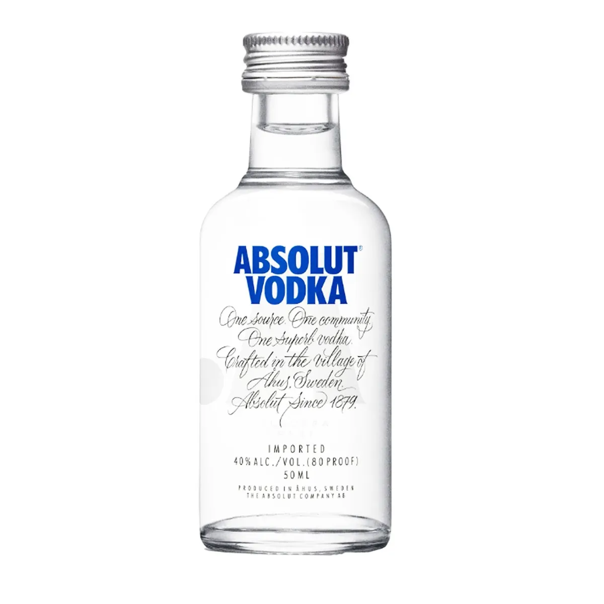 ABSOLUT - Vodka Absolut Blue Botella 50 mL