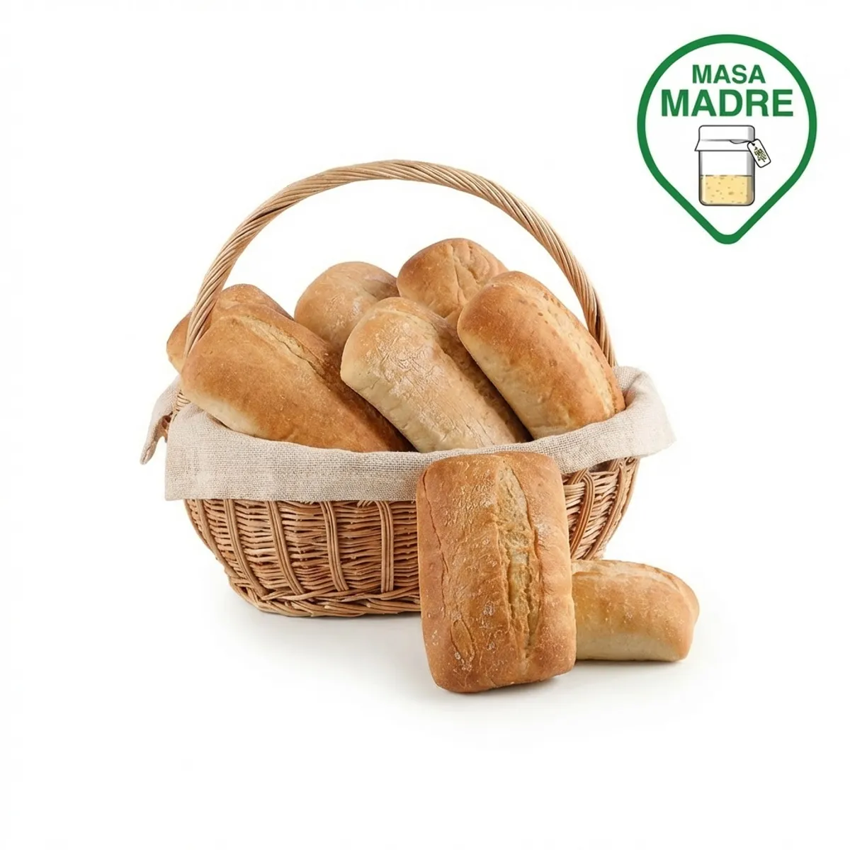 TOTTUS - Pan Ciabatta Clásico de Masa Madre