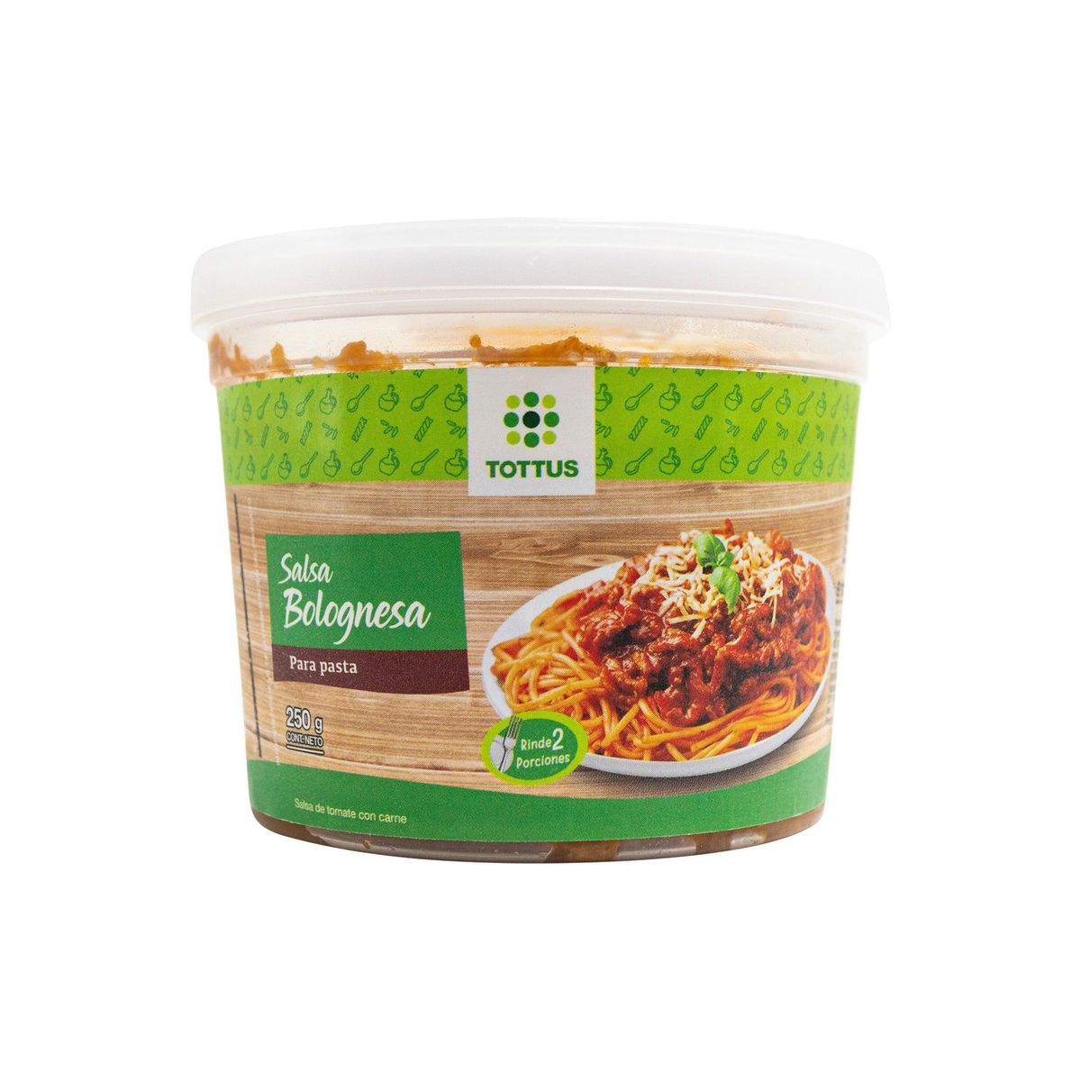 TOTTUS - Salsa Bolognesa Tottus Envase 250 g