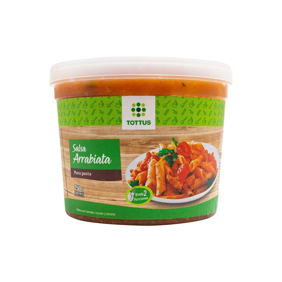TOTTUS - Salsa Arrabiata Tottus Envase 250 g