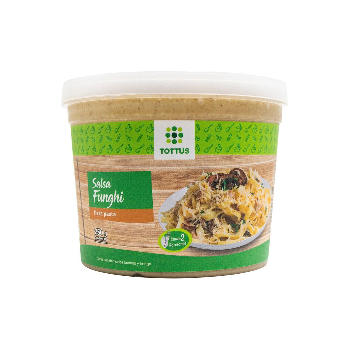 TOTTUS - Salsa Funghi Tottus Envase 250 g