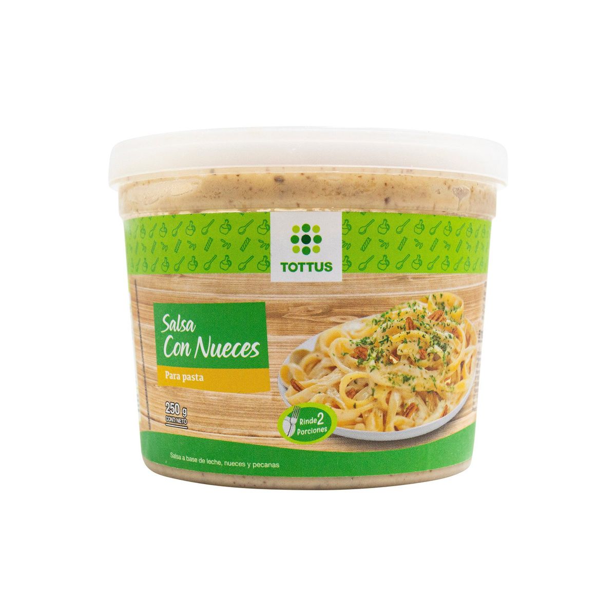 TOTTUS - Salsa de Nueces Tottus Envase 250 g