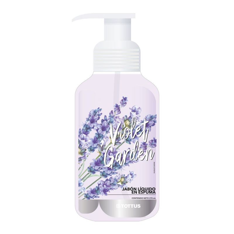 TOTTUS - Jabón en espuma Violet Garden