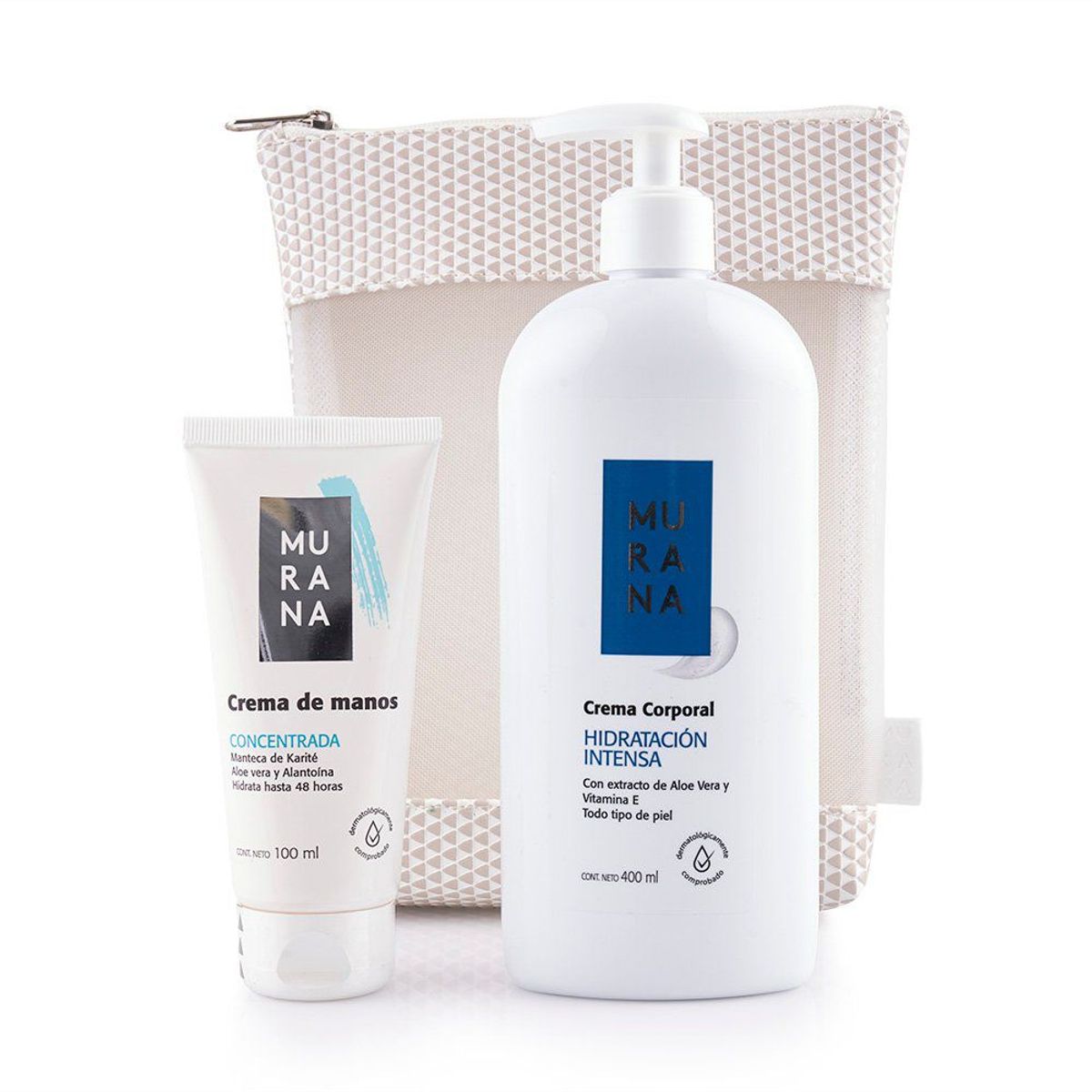 MURANA - Pack Neceser Murana Crema Corporal + Crema de Manos Hidratante