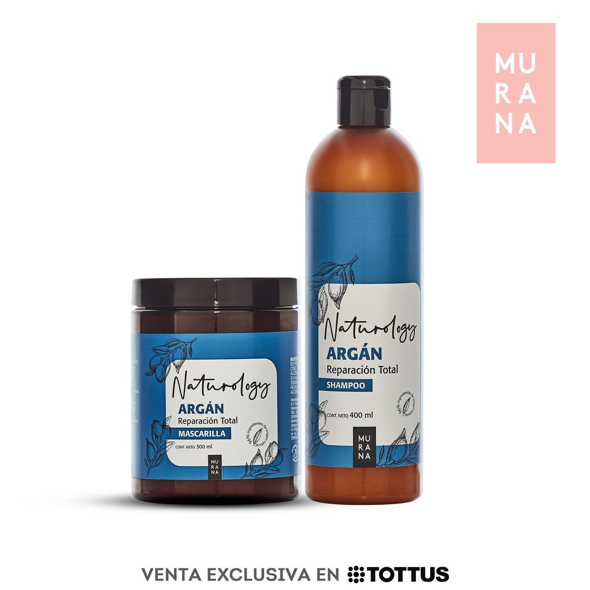 MURANA - Pack Murana Shampoo + Mascarilla Argán