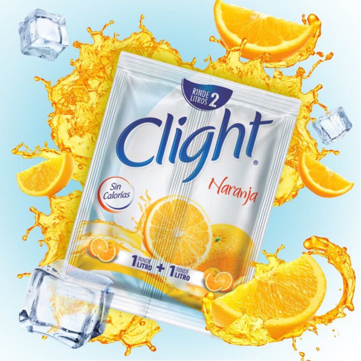 CLIGHT - Bebida en Polvo Clight Naranja Sobre 14 g