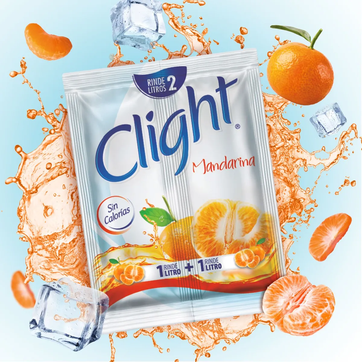 CLIGHT - Bebida en Polvo Clight Mandarina Sobre 14 g