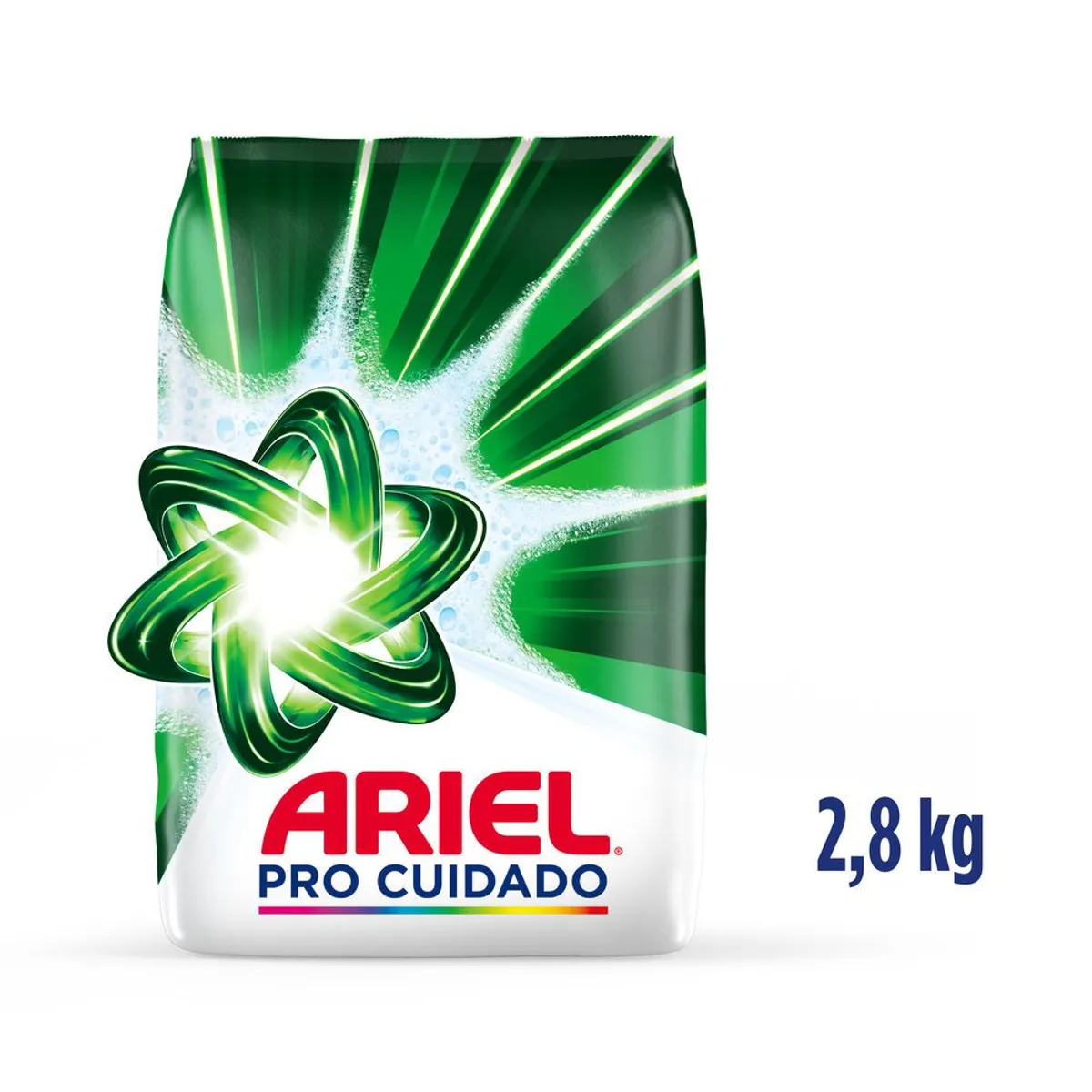 ARIEL - Detergente en Polvo Ariel Pro Cuidado Bolsa 2.8 Kg