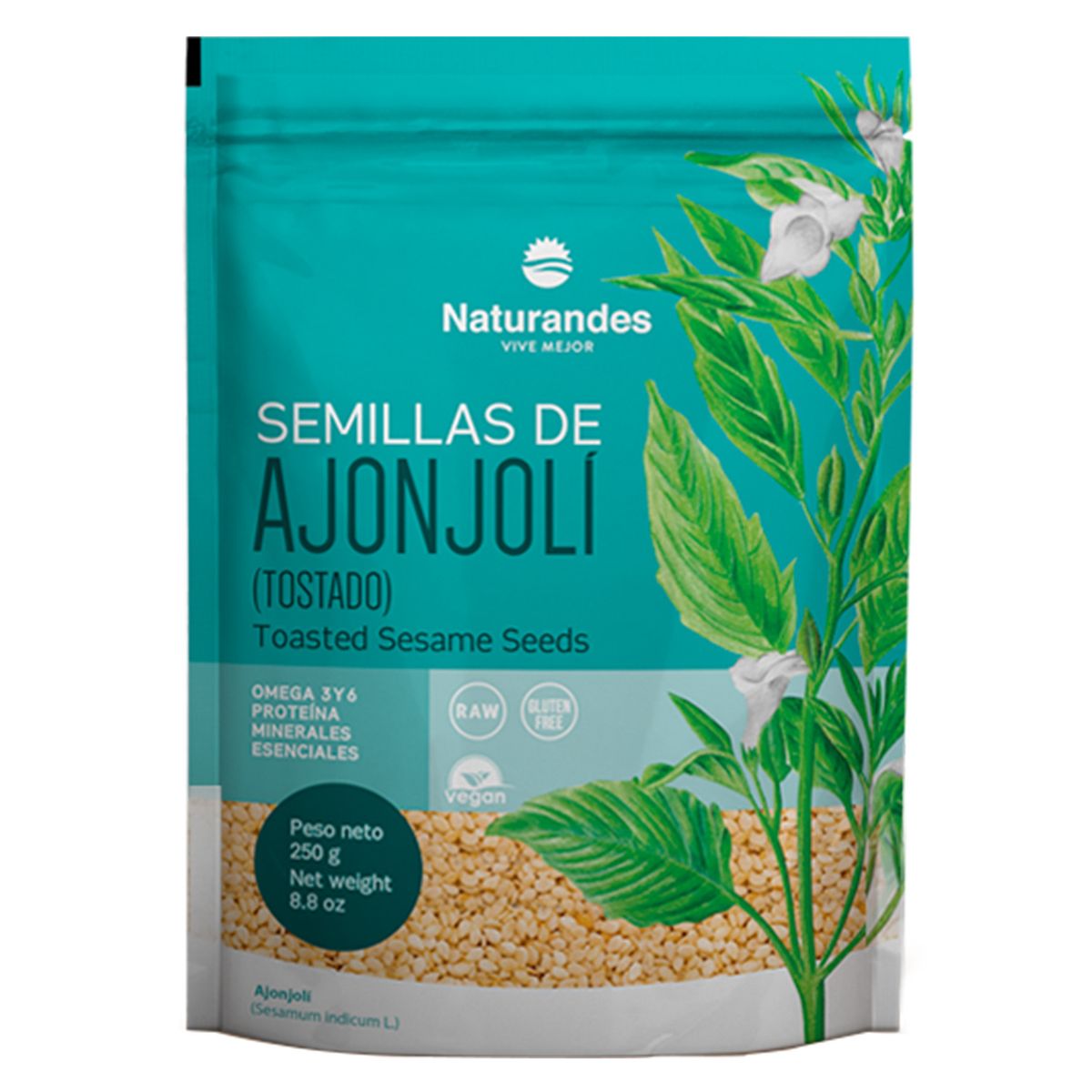NATURANDES - Semilla Ajonjolí Naturandes Doypack 250 g