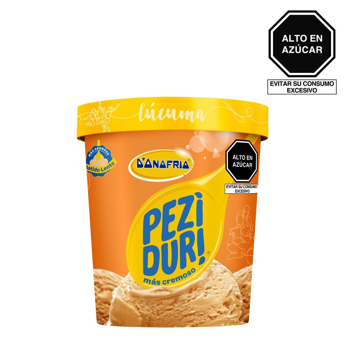 DONOFRIO - Helado Donofrio Peziduri Lúcuma Pote 930 mL