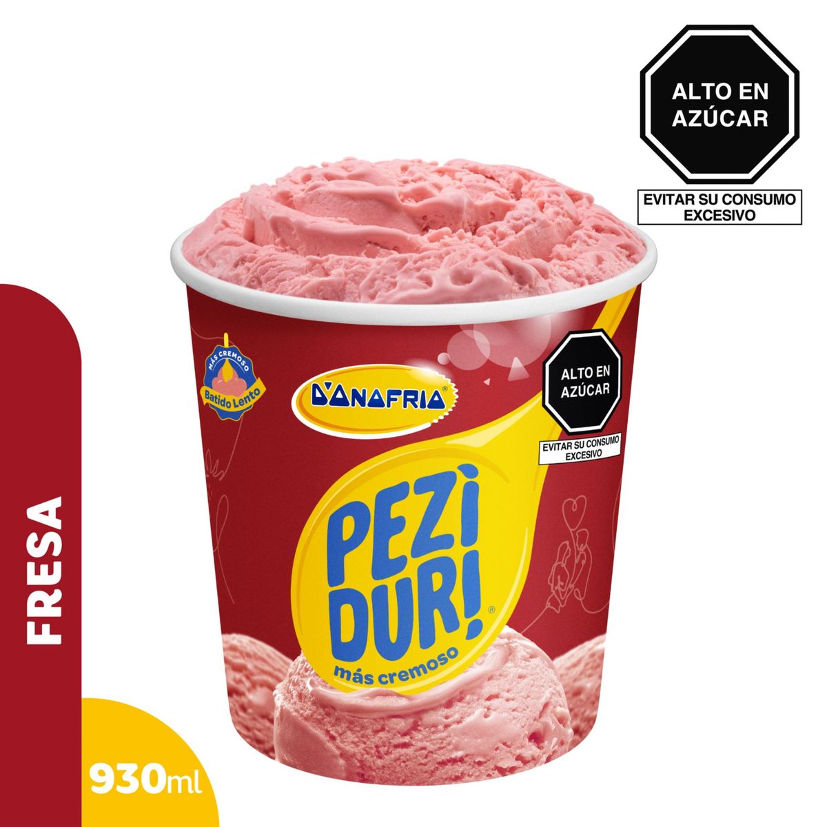 DONOFRIO - Helado Donofrio Peziduri Fresa Pote 930 mL