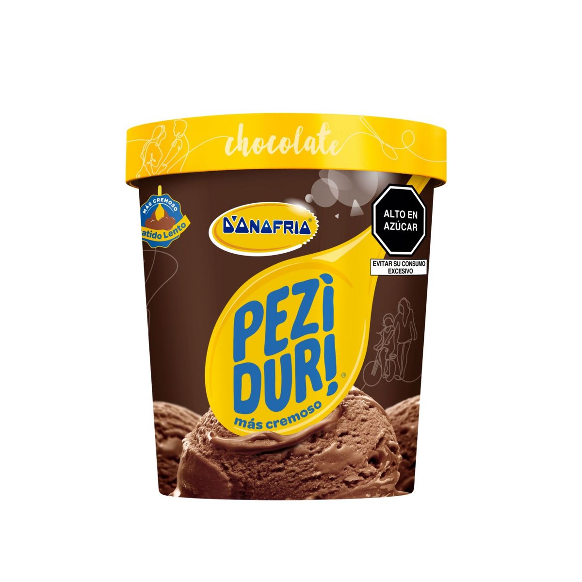 DONOFRIO - Helado Donofrio Peziduri Chocolate Pote 930 mL