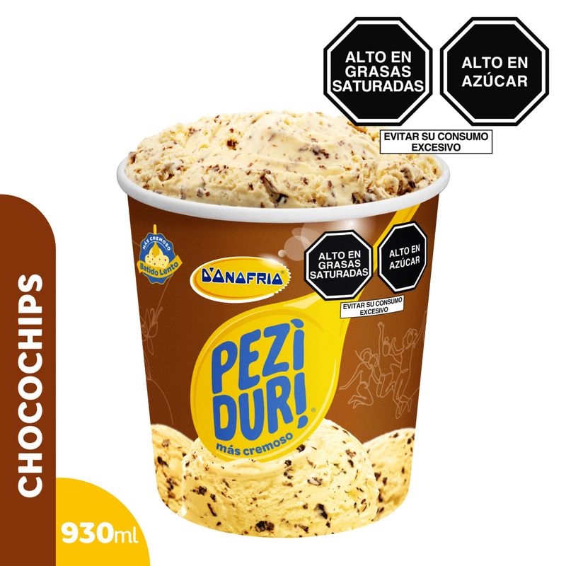 DONOFRIO - Helado Peziduri Chocochips 930 mL