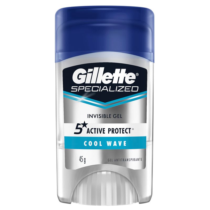GILLETTE - Antitranspirante Gillette Gel Cool Wave Clear Envase 45 g
