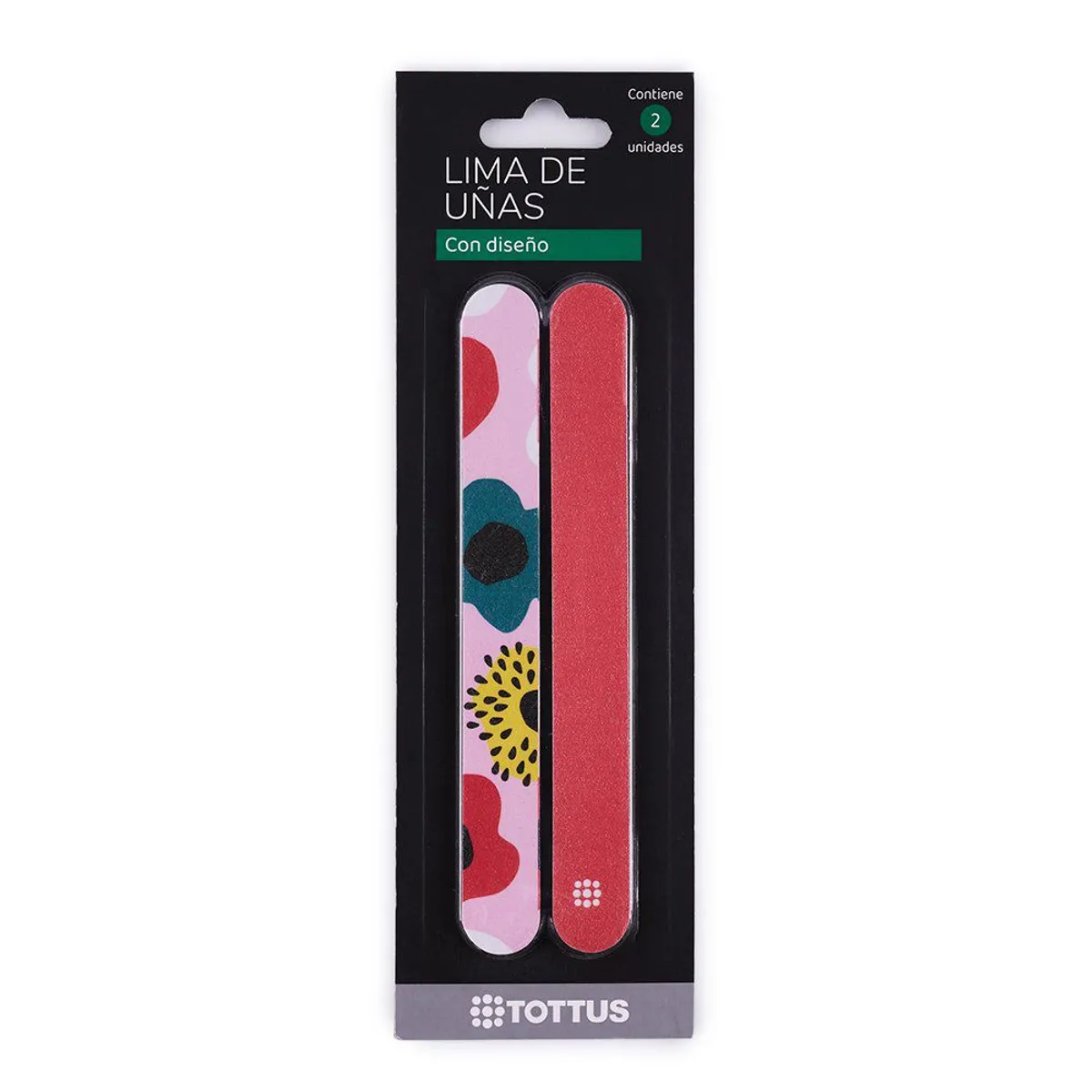 TOTTUS - Lima de Uñas Tottus Empaque 2 Und