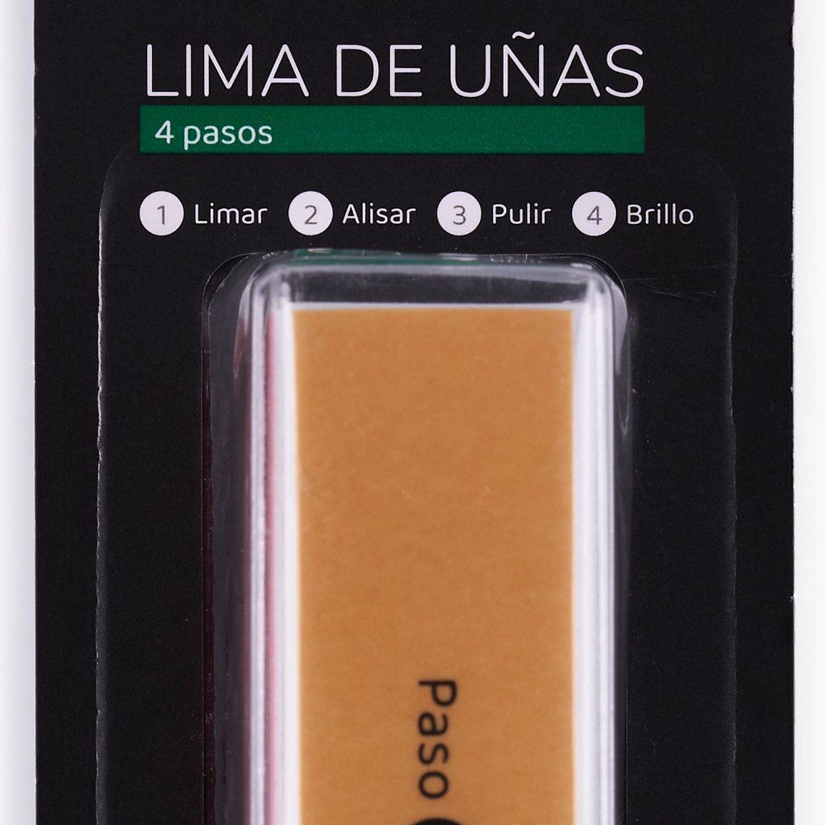 TOTTUS - Lima de Uñas 4 Pasos Tottus