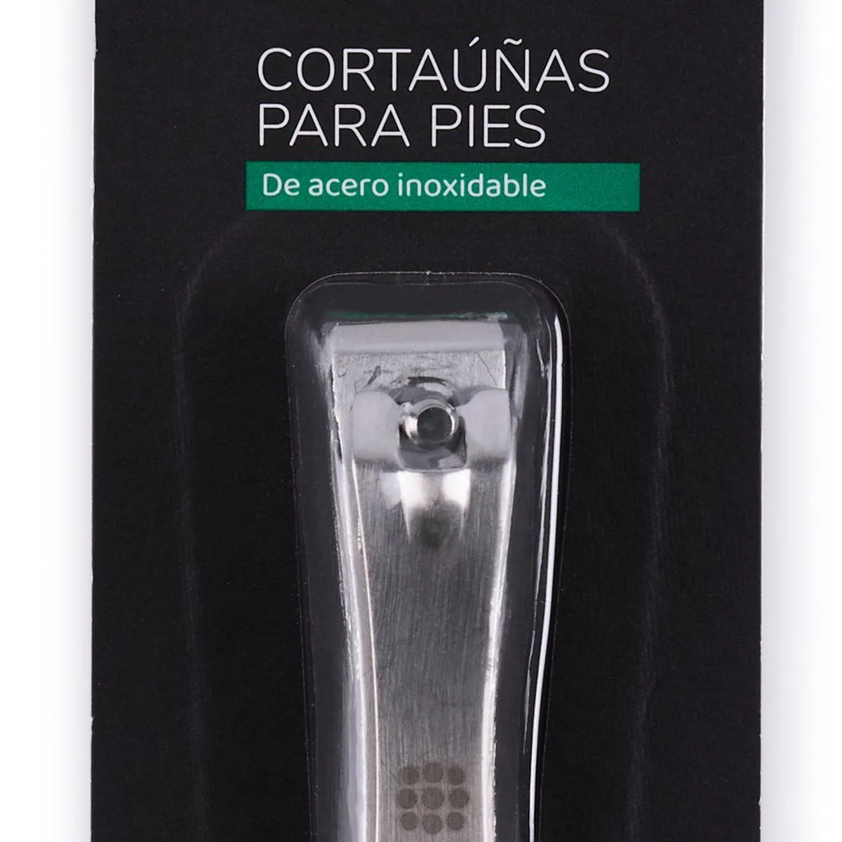 TOTTUS - Cortaúñas para Pies de Acero Tottus