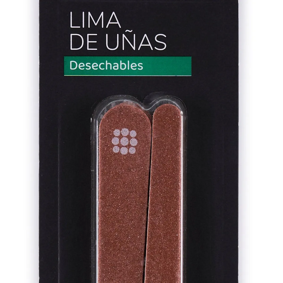 TOTTUS - Lima de Uñas Desechables Tottus Empaque 10 Und