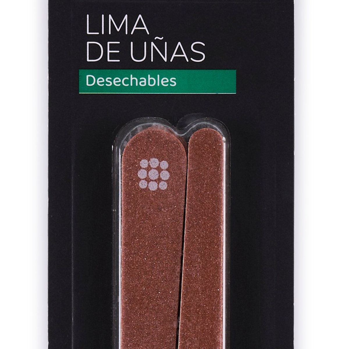 TOTTUS - Lima de Uñas Desechables Tottus Empaque 10 Und
