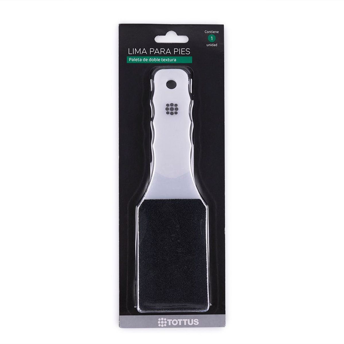 TOTTUS - Lima para Pies Doble Textura Tottus