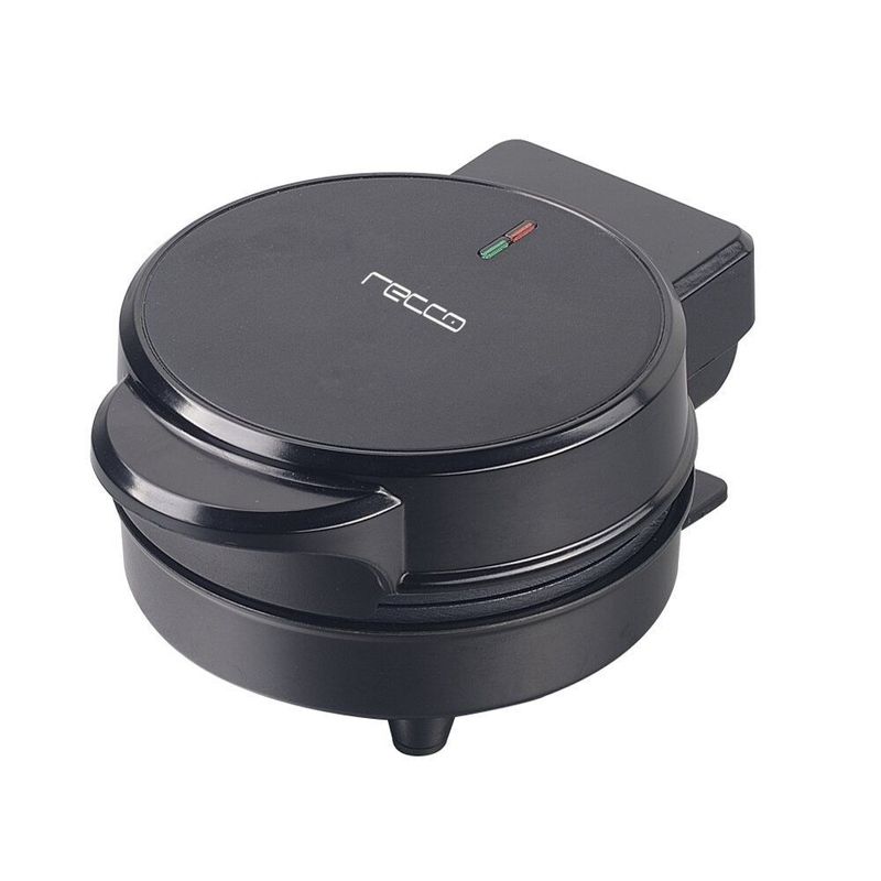 RECCO - Wafflera 800 W Negra