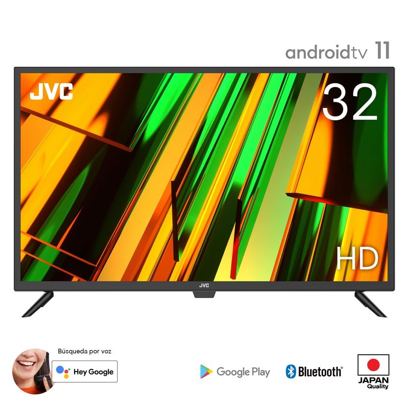JVC - Televisor Led 32" Hd Android Tv Bt