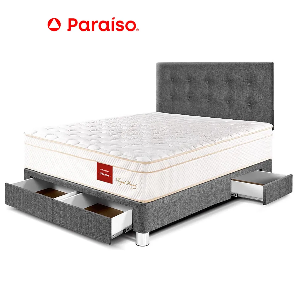 PARAISO - Dormitorio Royal Prince Cajones 2 Pz