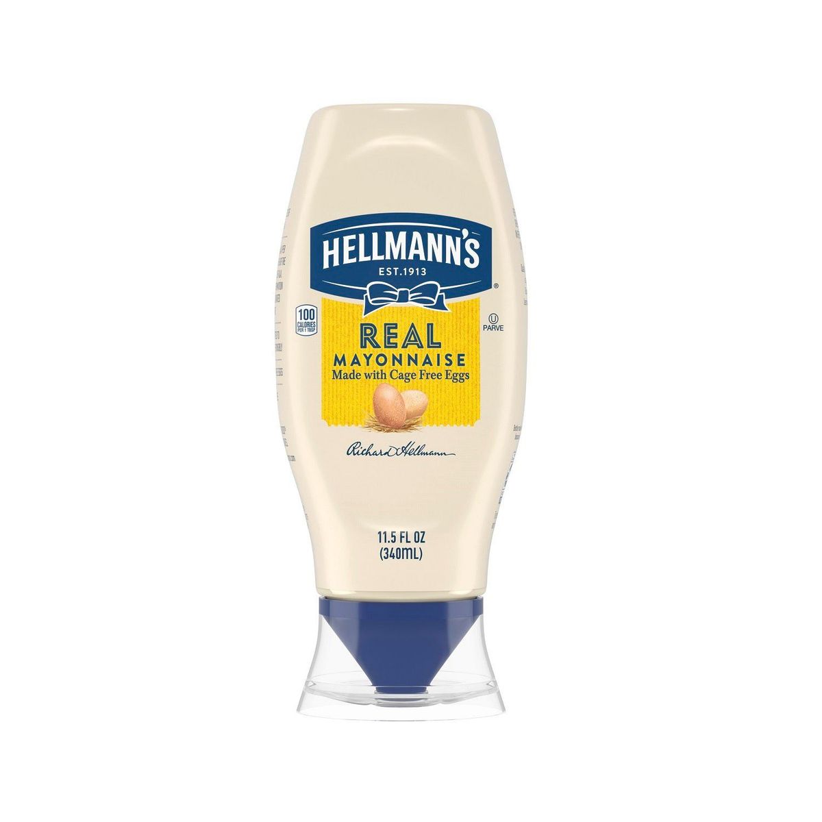 HELLMANNS - Mayonesa Hellmanns Real Squeeze Botella 340 mL