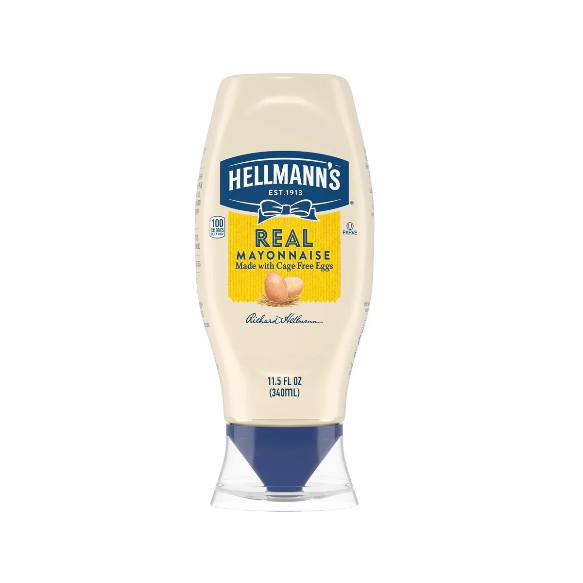 HELLMANNS - Mayonesa Hellmanns Real Squeeze Botella 340 mL