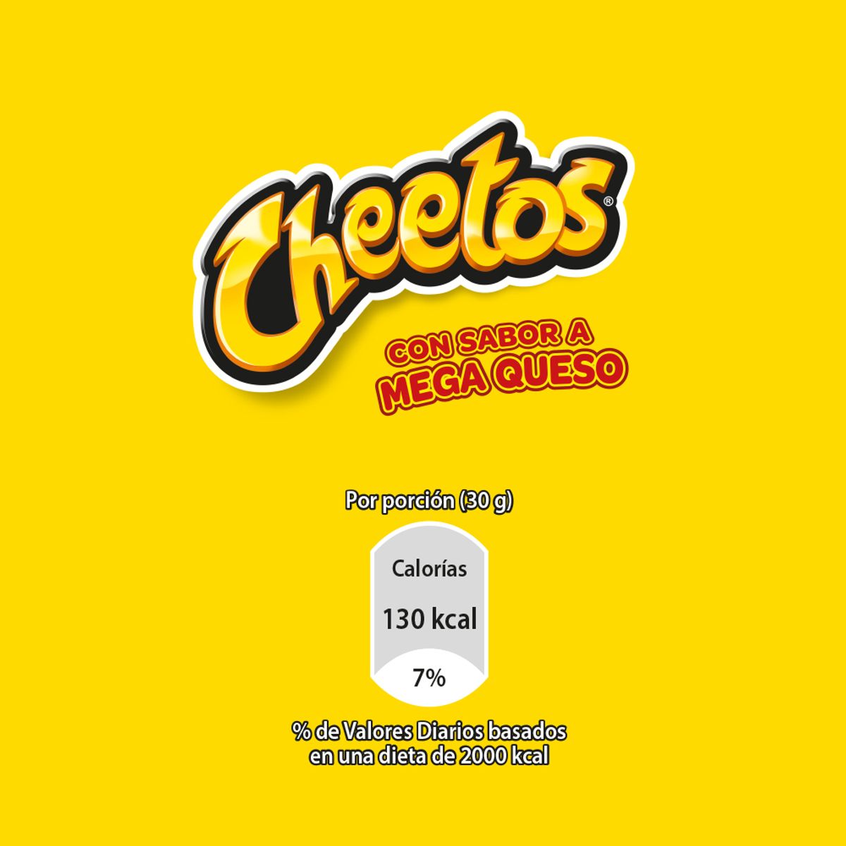 CHEETOS - Cheetos Horneados Mega Queso 200g
