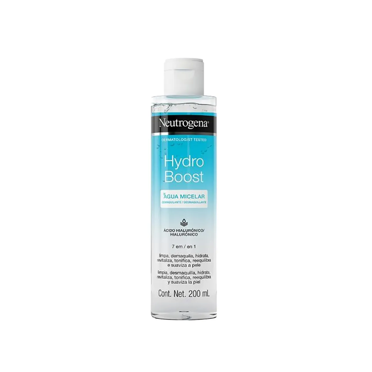 NEUTROGENA - Agua Micelar Neutrogena Hydro Boost Envase 200 mL