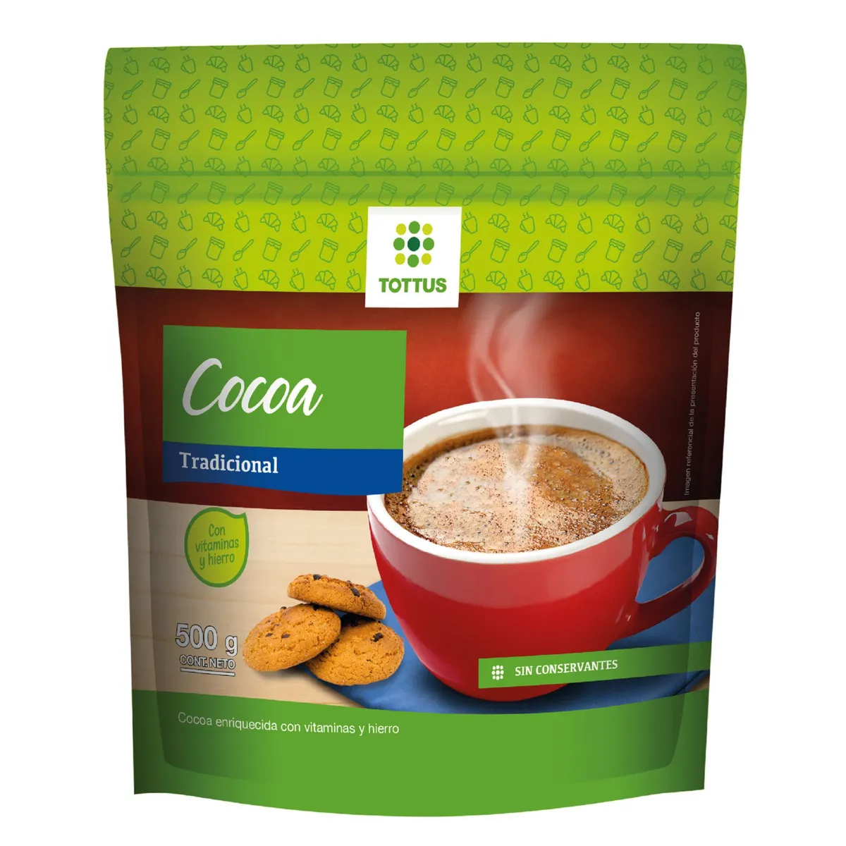 TOTTUS - Cocoa Tottus Doypack 500 g
