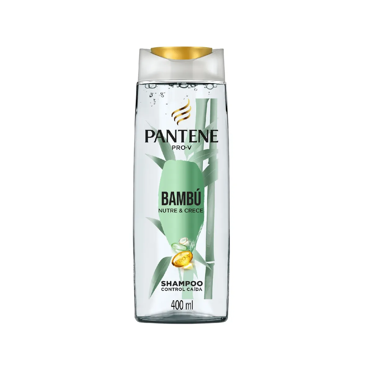 PANTENE - Shampoo Pantene Bambú Botella 400 mL