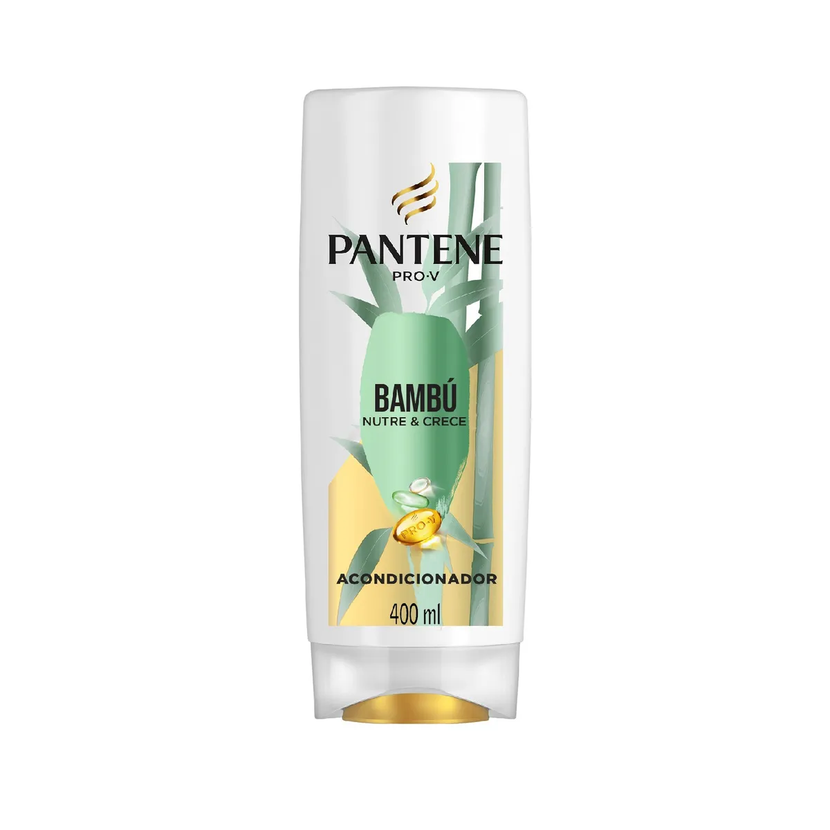 PANTENE - Acondicionador Pantene Bambú Botella 400 mL