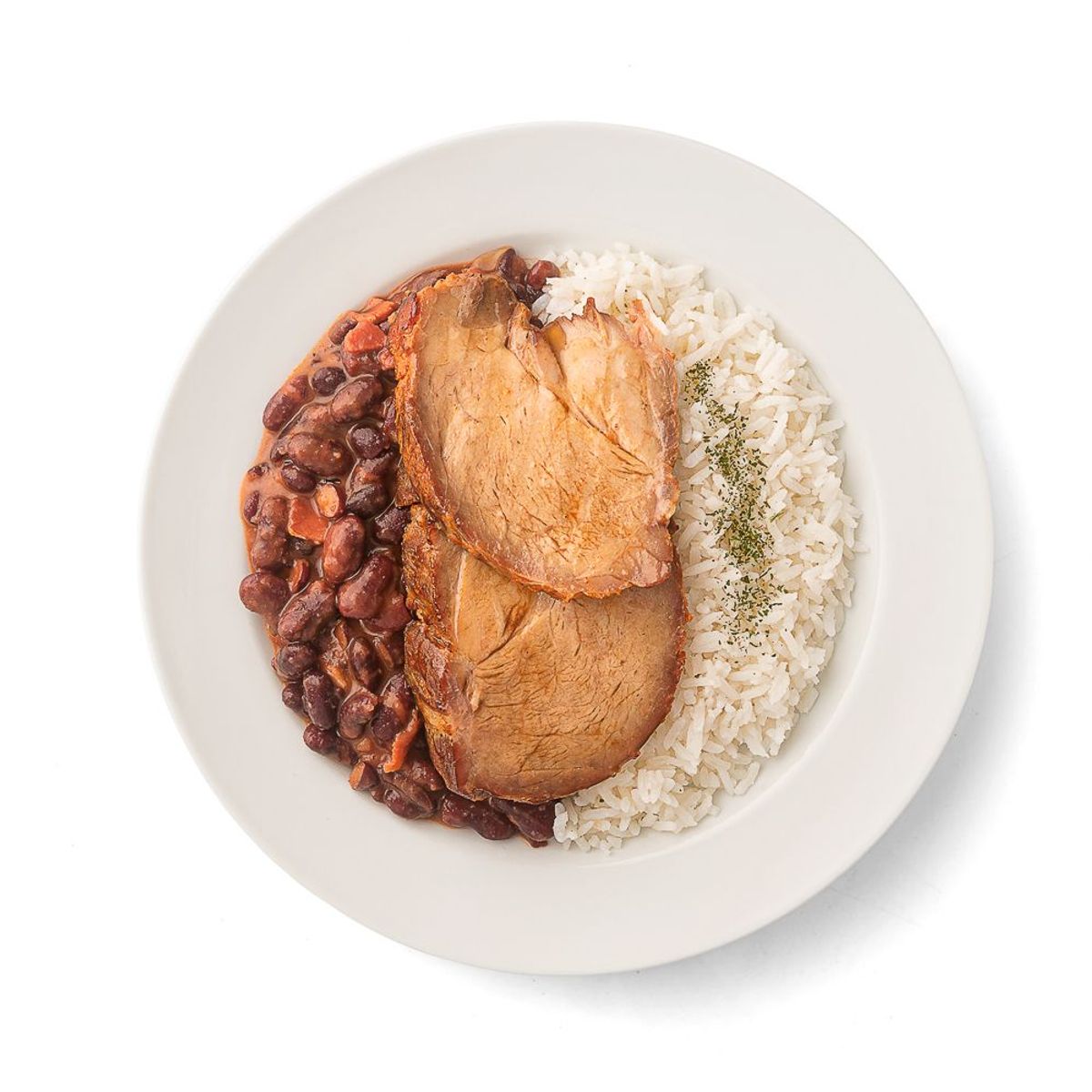 TOTTUS - Chanchito Glaseado Con Frejoles Con Tocino Y Arroz Tottus 500 g