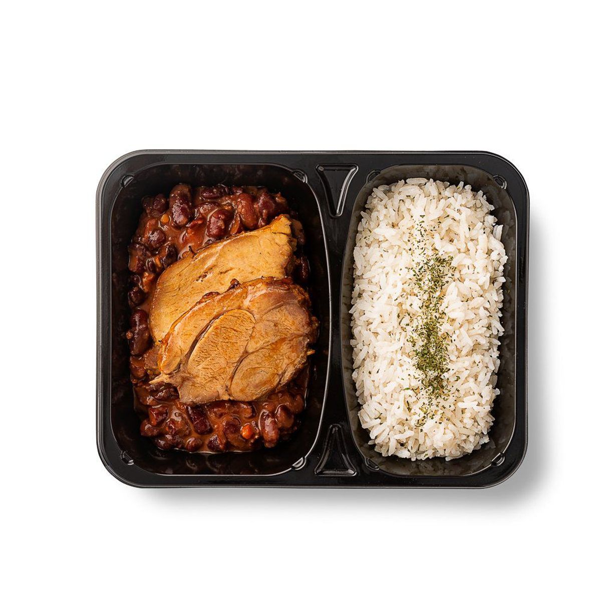 TOTTUS - Chanchito Glaseado Con Frejoles Con Tocino Y Arroz Tottus 500 g