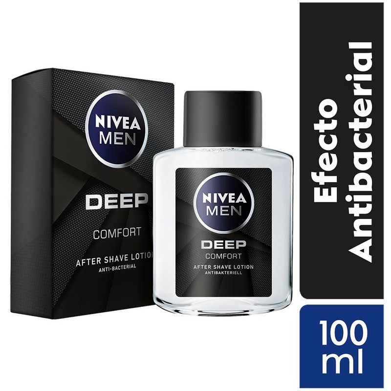 NIVEA - Bálsamo Post Afeitado Nivea Men Deep Comfort Envase 100 mL