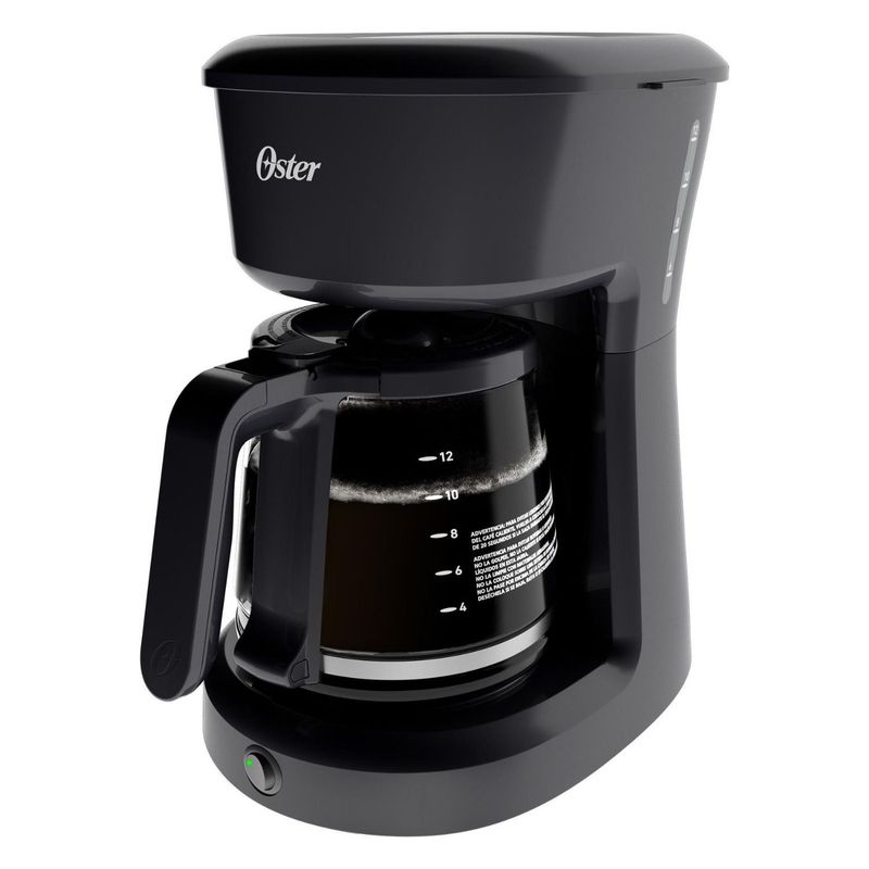 OSTER - CAFETERA 12 TAZAS NEGRA