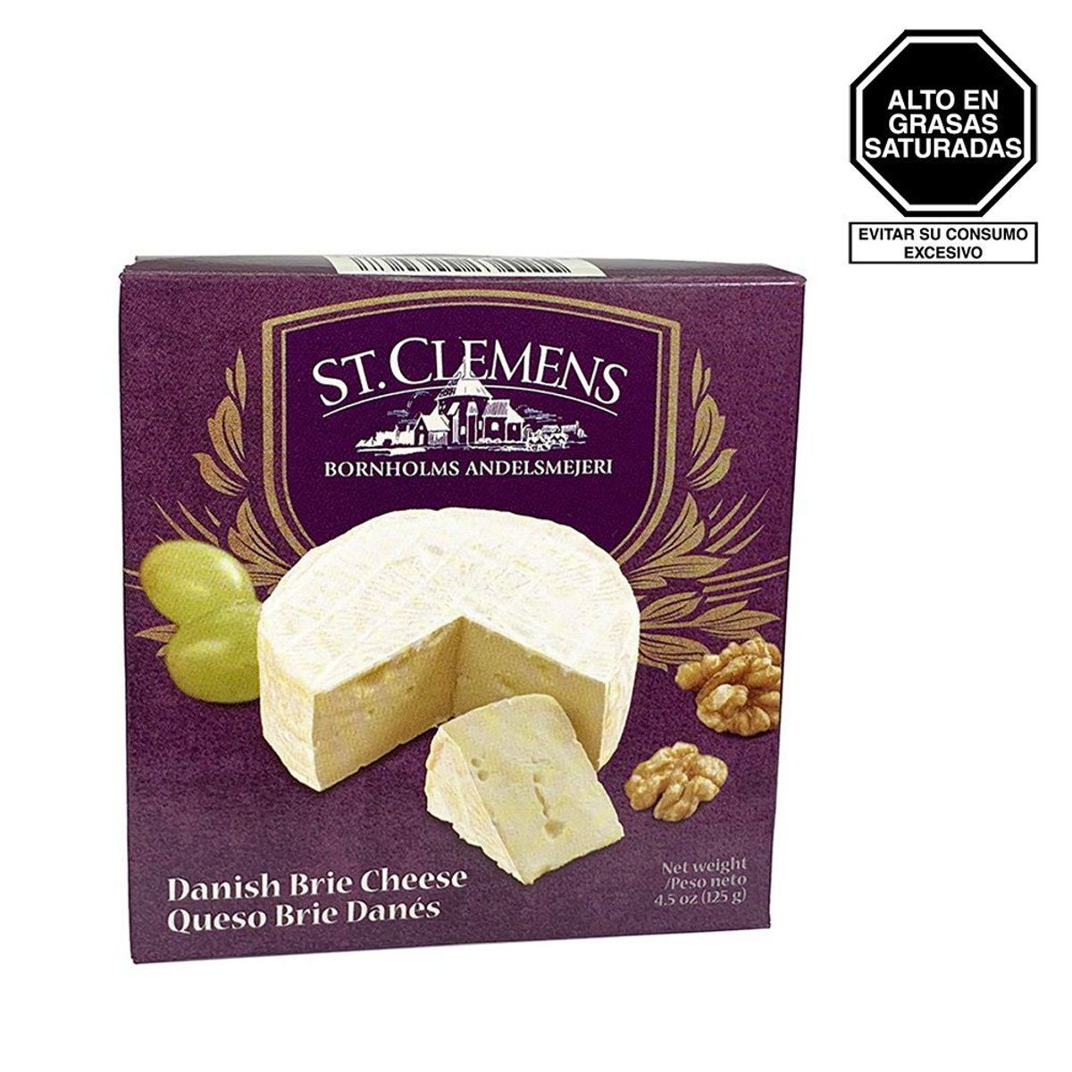 ST CLEMENS - Queso Brie Danés St. Clemens Caja 125 g