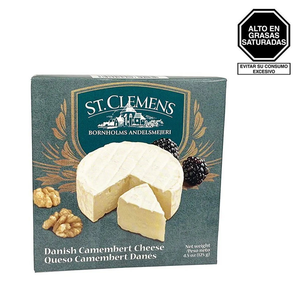 ST CLEMENS - Queso Camembert Danes St. Clemens Empaque 125 g