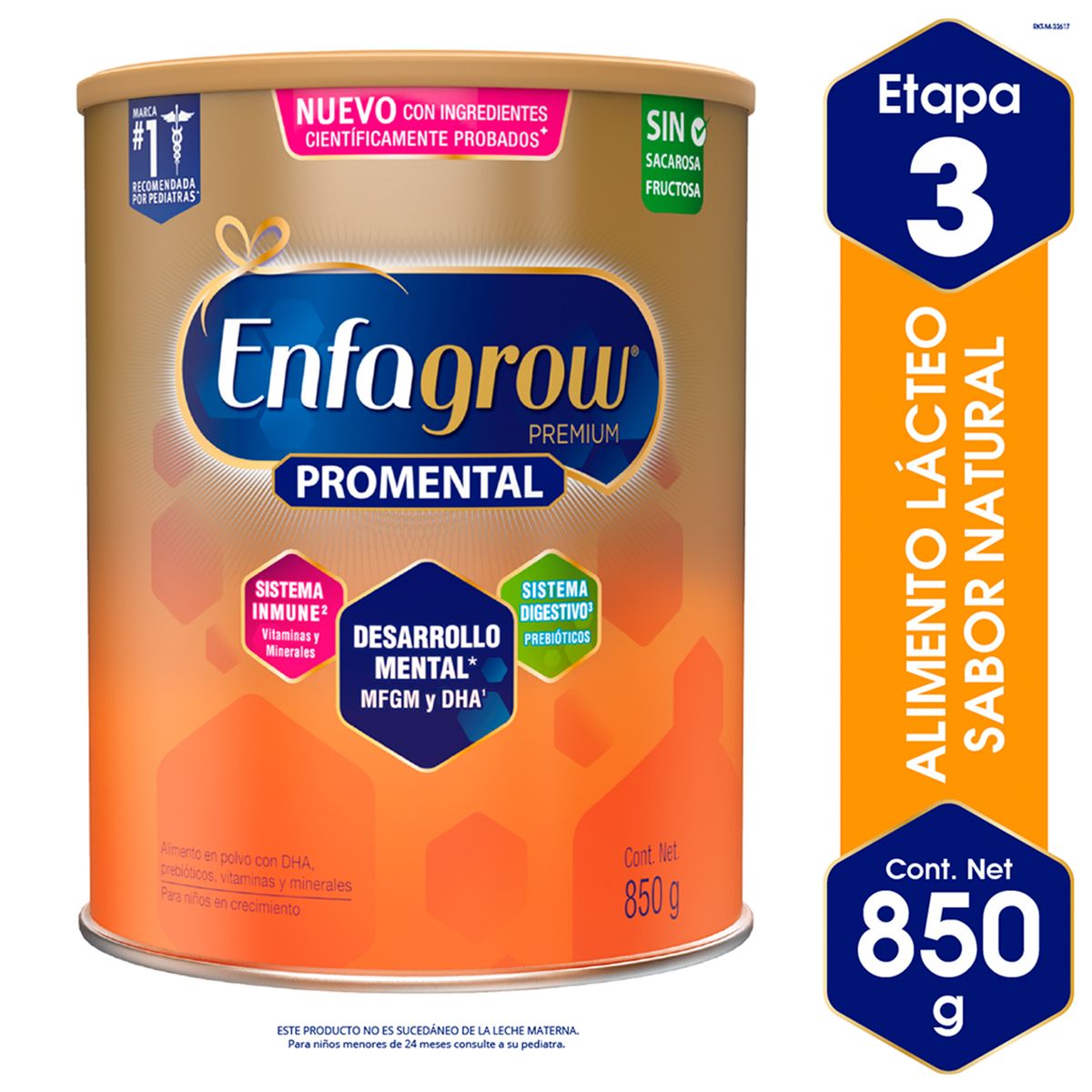 ENFAGROW - Fórmula Infantil Enfagrow Premium Promental Lata 850 g