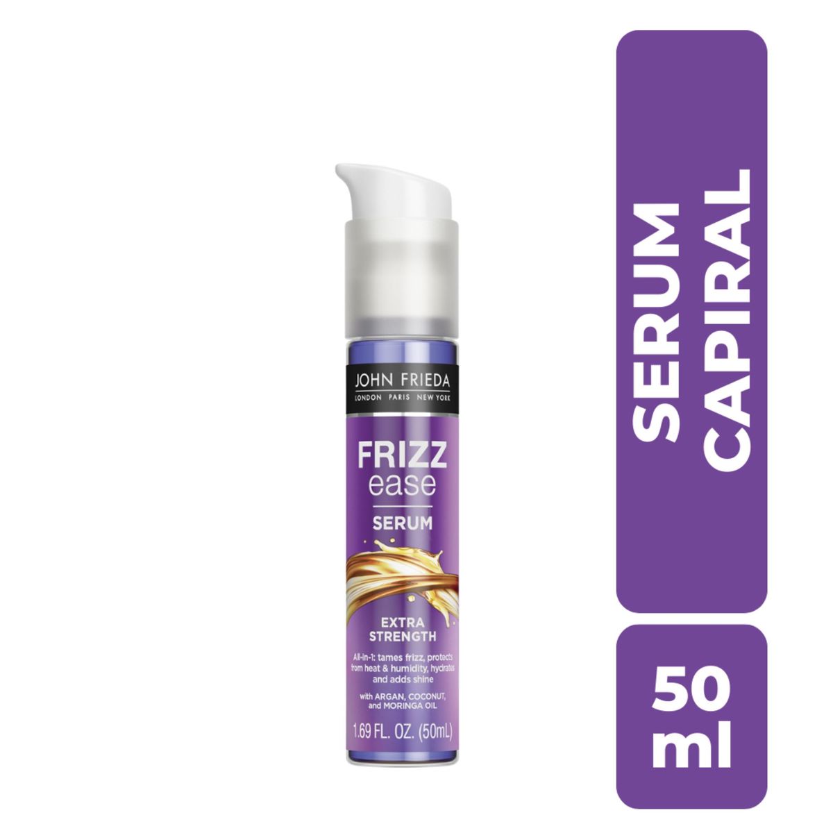 JOHN FRIEDA - Suero Capilar Extra Fuerte 6 Efectos Envase 50 mL