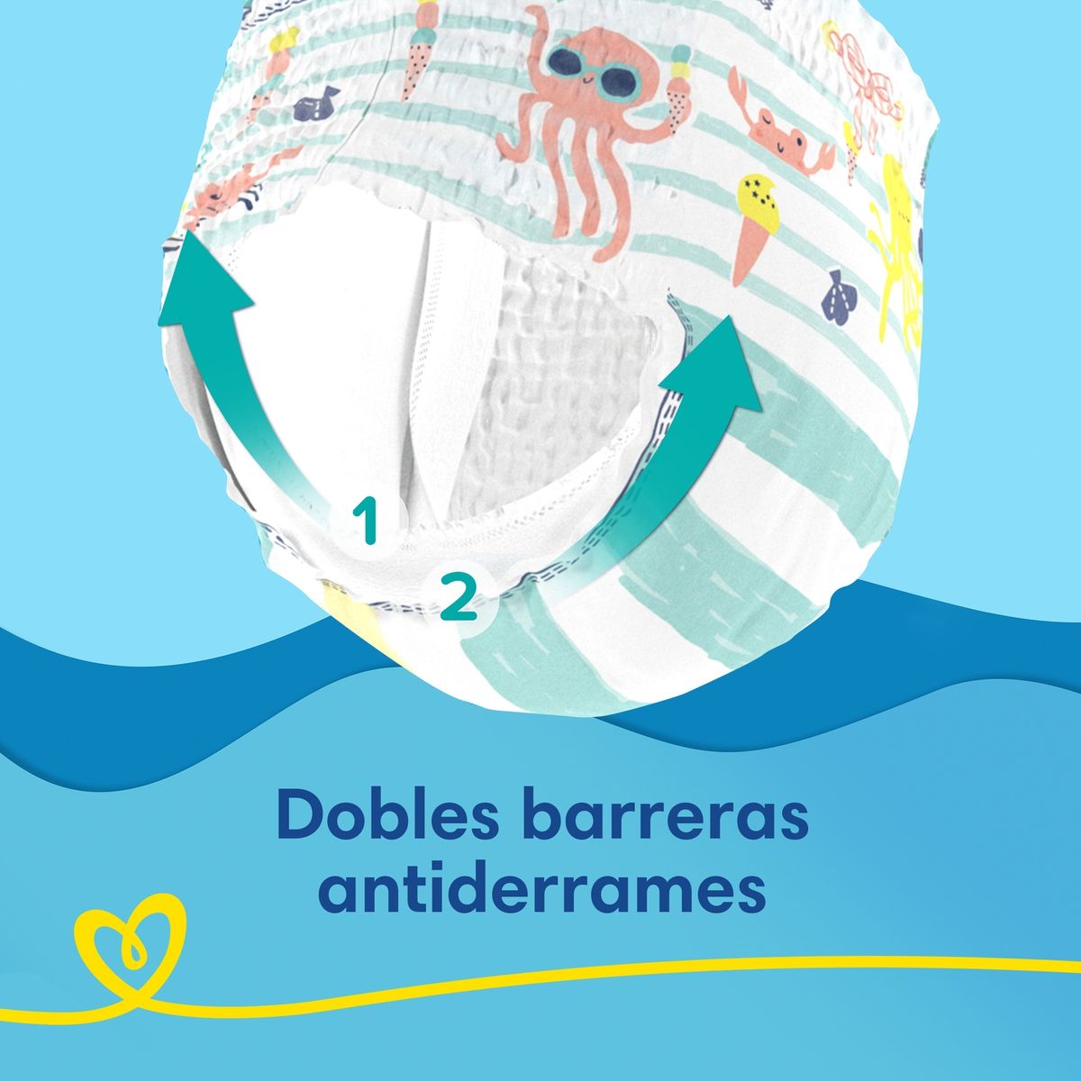 PAMPERS - Pañales Pampers Splashers Talla XG Bolsa 10 Und